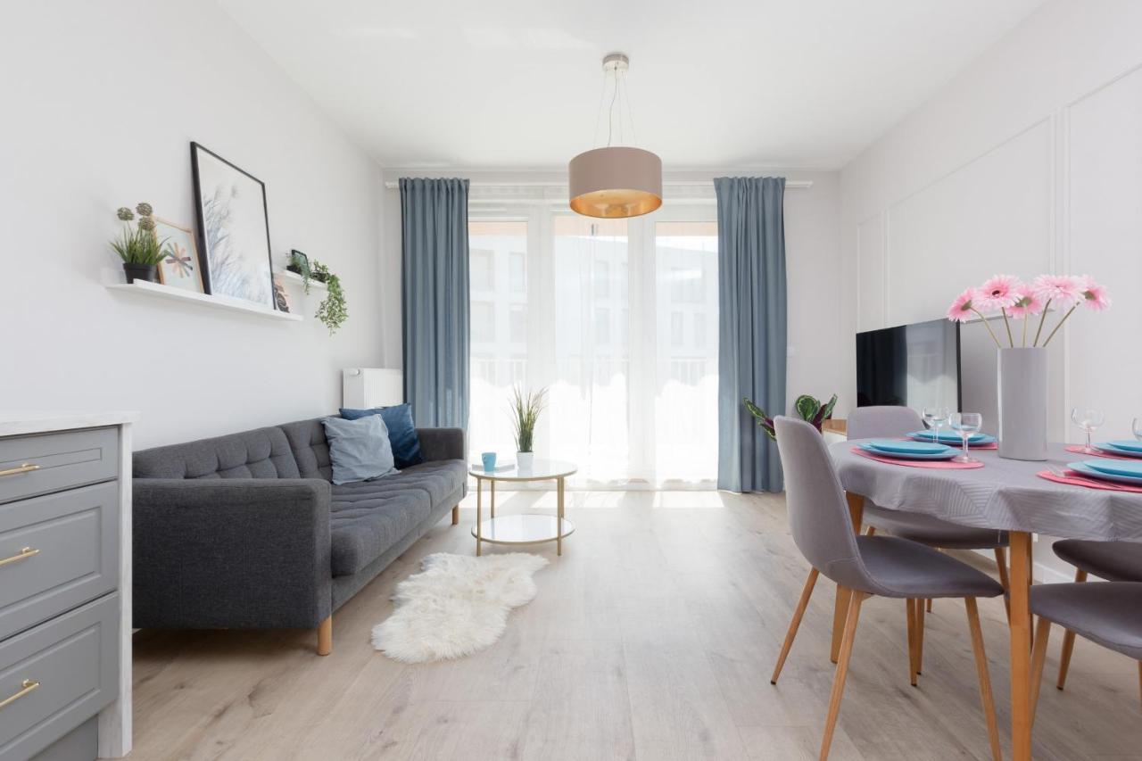 Modern Apartment With Balcony Warsaw Mokotow Aignera By Noclegi Renters 외부 사진